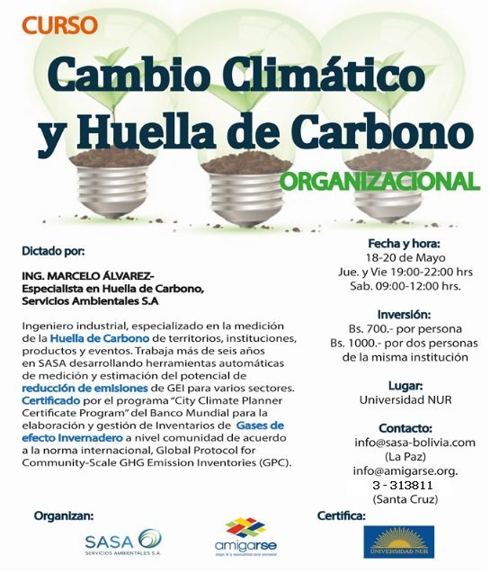 Curso Cambio Climático