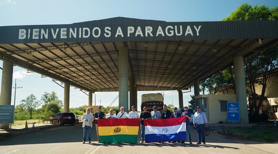 Misión Empresarial recorrió 1325 Km desde Bolivia al Paraguay por vía terrestre